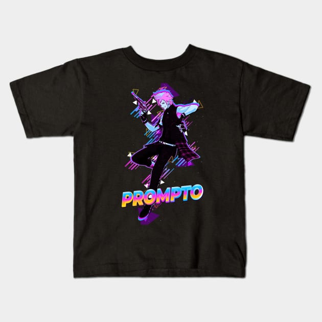 Prompto Argentum Ff15 Kids T-Shirt by ThomaneJohnson